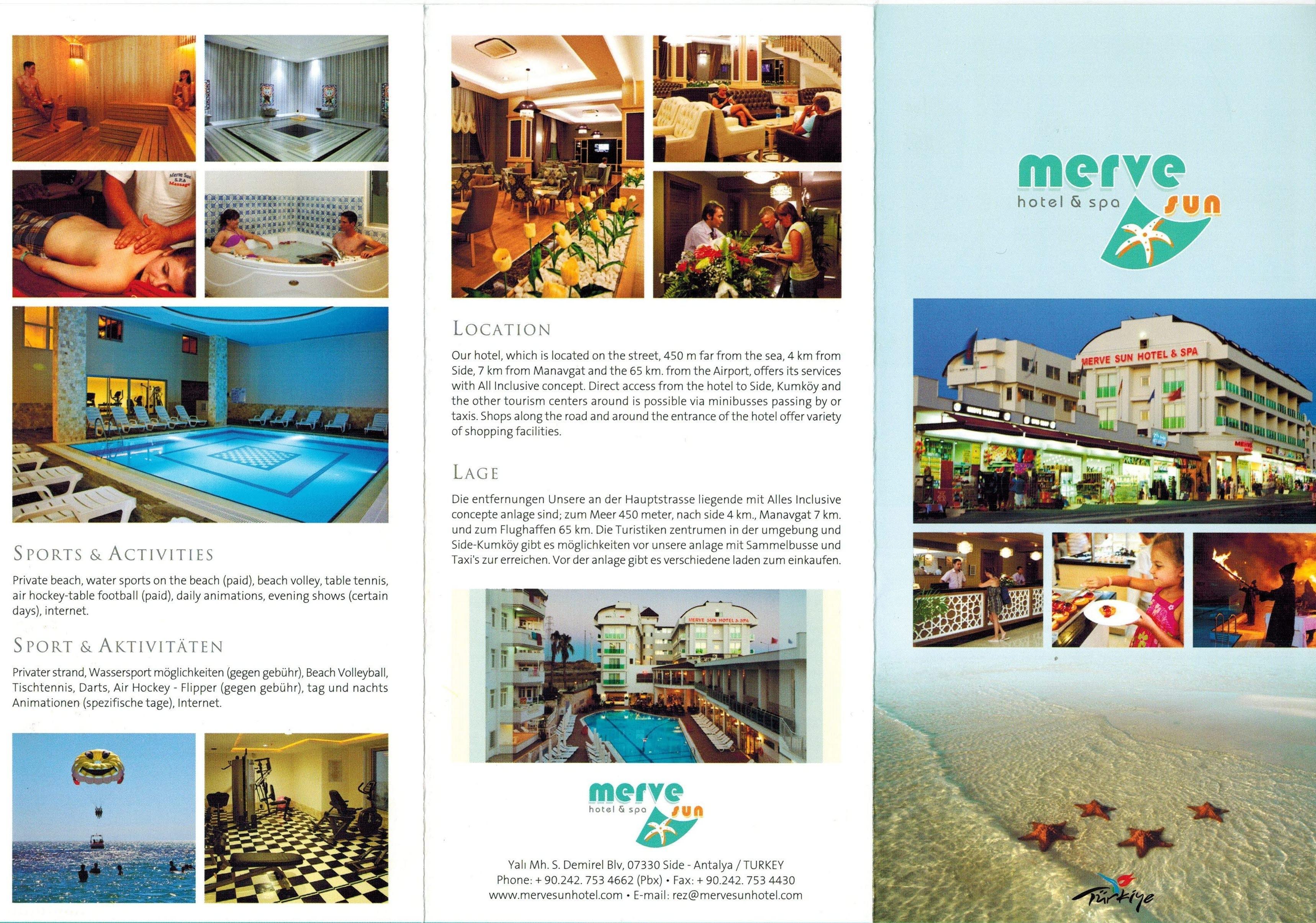 Merve Sun Hotel & Spa Side Exterior foto