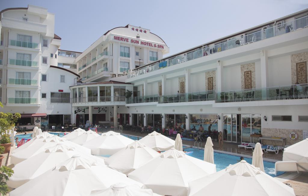 Merve Sun Hotel & Spa Side Exterior foto