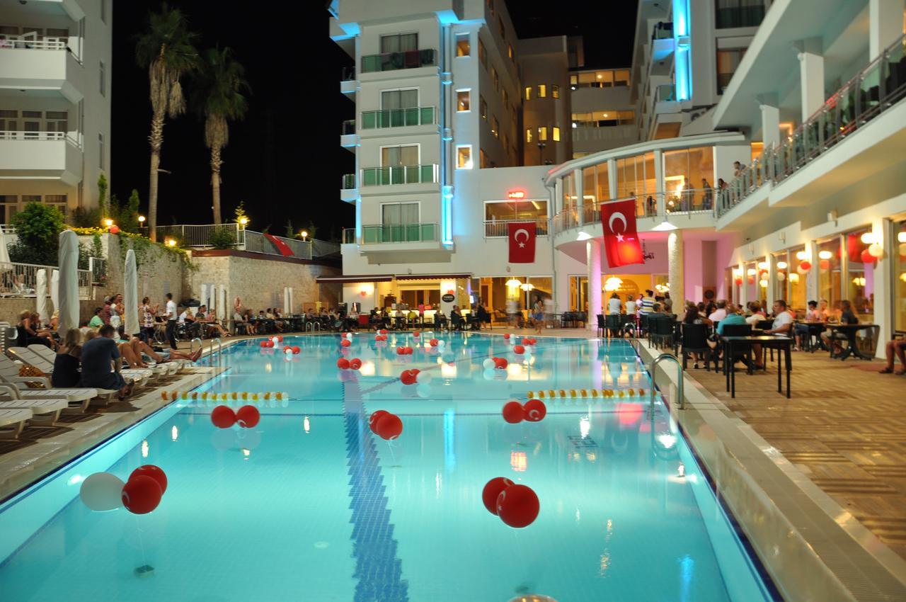 Merve Sun Hotel & Spa Side Exterior foto